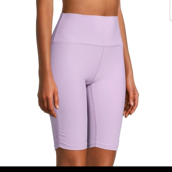 NWT Betsey Johnson Shirred Bike Shorts - Picture 1 of 11